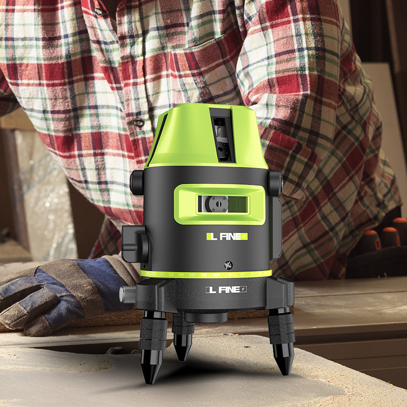 How is the accuracy of laser levels compared to the bubble level？